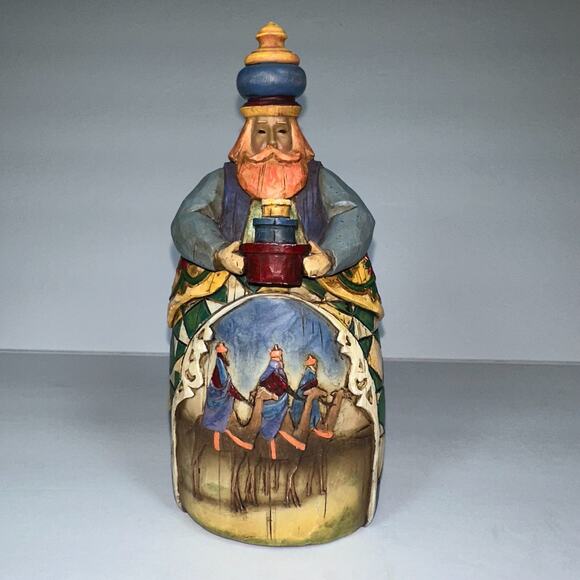 Jim Shore Three Wisemen Let Every Heart Prepare Him Room 2003 Vintage Set of 3 - Picture 16 of 16